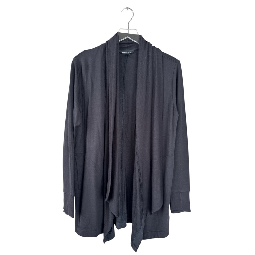 Athleta Pranayama Restore Rib Wrap Black Size Small